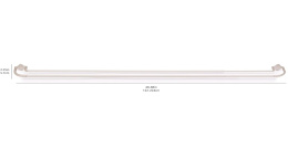Amazon Basics karnisz 122- 224 nikiel