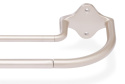 Amazon Basics karnisz 122- 224 nikiel