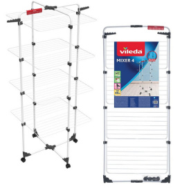 Vileda Mixer 4 – Suszarka do Ubrań, Kompaktowa, Wysoka Wydajność