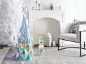 Beliani ICELAND Dekoracja ogrodowa LED Choinka 120 cm Kolorowa