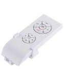Beliani Wentylator sufitowy z lampą LED złoty ASHLEY glamour z pilotem
