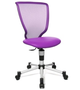 Ergonomiczne Krzesło Obrotowe dla Dzieci Topstar Titan Junior – Fioletowe