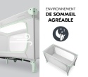 Łóżeczko Podróżne Hauck Dream N Play Plus | Dusty Mint | 120x60 cm