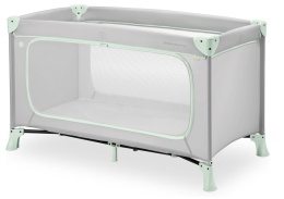 Łóżeczko Podróżne Hauck Dream N Play Plus | Dusty Mint | 120x60 cm