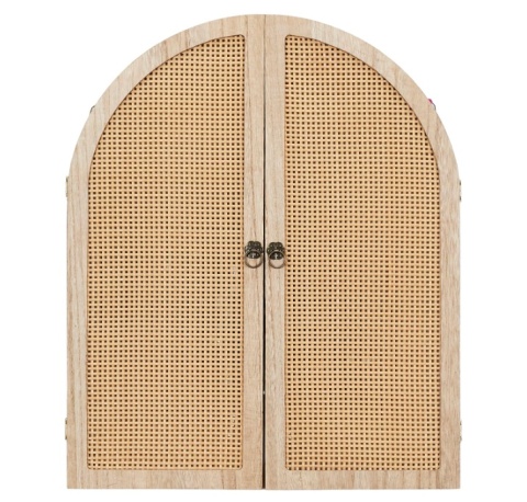 Lustro Ścienne z Okiennicami Bali Shutter – Drewniane – Home Deco Factory