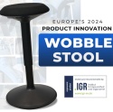Ergonomiczny Stołek Biurowy Backerz – Aktywne Siedzenie – Czarny Mat