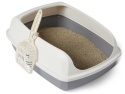 Wysoka Kuweta dla Kota z Łopatką – Amazon Basics – 51x38x20 cm