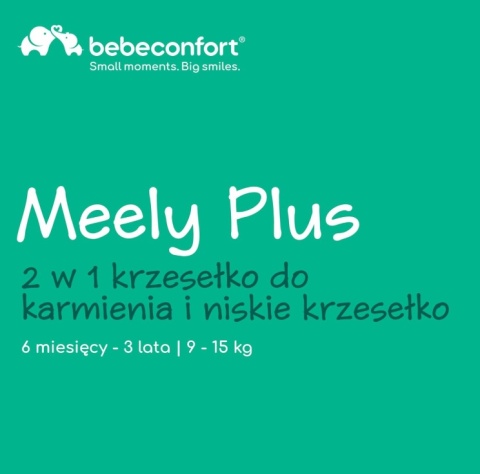 Krzesełko do Karmienia 2w1 Bebeconfort Meely Plus | Smart Select