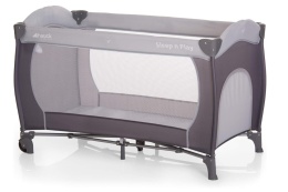 Łóżeczko Podróżne Hauck Sleep N Play Go Plus – 120x60 cm – Szare