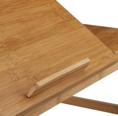 Bambusowy Stolik pod Laptopa Relaxdays XL – Regulowany – Brązowy