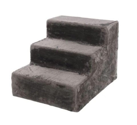 Schodki dla Psa Karlie Easy Step – 60x45x40 cm – Szare – Zdejmowany Pokrowiec