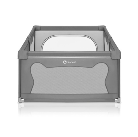 Lionelo Willow Grey Concrete – Duży Kojec dla Dziecka – 187x127 cm – Torba w Zestawie
