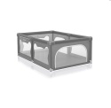 Lionelo Willow Grey Concrete – Duży Kojec dla Dziecka – 187x127 cm – Torba w Zestawie