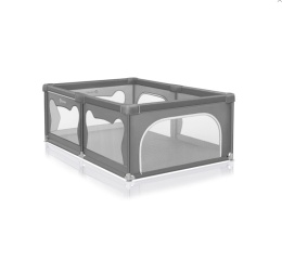 Lionelo Willow Grey Concrete – Duży Kojec dla Dziecka – 187x127 cm – Torba w Zestawie