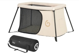 Babymoov Moov & Sleep Sand – Ultra-lekkie Łóżeczko Turystyczne i Kojec 2w1 – <5kg