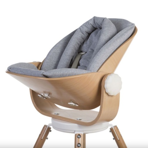 Ochraniacz / Wkładka do Siedziska Newborn – Jersey Grey – 100% Bawełna