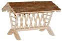 Drewniany Paśnik dla Gryzoni Kerbl Pet Nature – 45 x 32 x 33 cm