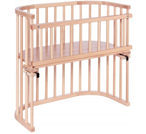 Barierka Ochronna Babybay Mod. 160200 | Lite Drewno Bukowe | Natural