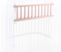 Barierka Ochronna Babybay Mod. 160200 | Lite Drewno Bukowe | Natural