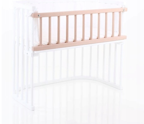Barierka Ochronna Babybay Mod. 160200 | Lite Drewno Bukowe | Natural