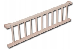 Barierka Ochronna Babybay Mod. 160200 | Lite Drewno Bukowe | Natural