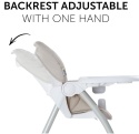 Krzesełko do karmienia Hauck Sit N Fold | Compact Design | Beige