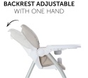 Krzesełko do karmienia Hauck Sit N Fold | Compact Design | Beige
