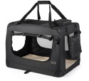 Składany Transporter dla Psa lionto | 82x58x58 cm | do 18 kg | Czarny