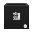 Donica Elho Vivo Next Square 40 | Living Black | 39x39 cm