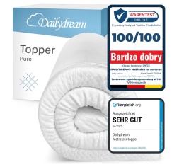Nakładka na Materac Dailydream Model M | Memory Foam | 90x190x5 cm