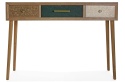 Wąska Konsola do Przedpokoju Versa Bridge – 107 cm – 3 Szuflady – Rustykalny Styl