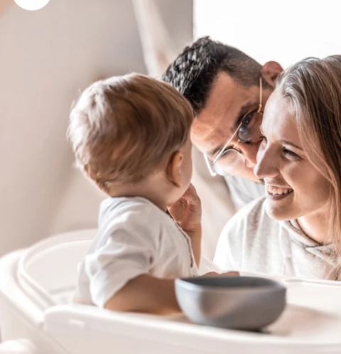 Krzesełko do Karmienia babyGO Levels – 3w1 | Od Urodzenia do 110 kg | Skandynawski Design
