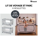 Łóżeczko Podróżne Hauck Sleep N Play Go Plus | Dusty Blue | Mobilne