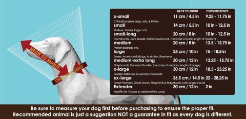 Kołnierz Ochronny Miękki The Comfy Cone – Rozmiar Giant – All Four Paws