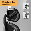 Ergonomiczne Krzesło Biurowe HOLLUDLE – Podparcie Lędźwiowe 3D | Podłokietniki 3D | Design V-Shape