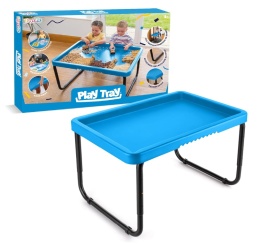 Stolik Sensoryczny Playhouse Play Tray – Regulowana Wysokość | Do Wody i Piasku | Niebieski