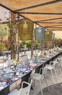 Krzesło Kartell Generic A – Projekt Philippe Starck | Krzesło Kawiarniane | Outdoor | Szare