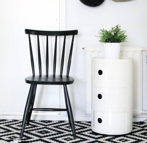 Kontenerek Kartell Componibili – Szafka Modułowa 3 Elementy | Biała | Ø32 x 58,5 cm