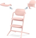 Krzesełko do karmienia Cybex Gold LEMO Zestaw 4 w 1 | Pearl Pink | Od urodzenia do 99 lat