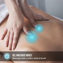 Mata Masująca HoMedics Gel Shiatsu – Nakładka na Fotel | Masaż Pleców i Ramion | Podgrzewanie | 10 Programów