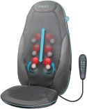 Mata Masująca HoMedics Gel Shiatsu – Nakładka na Fotel | Masaż Pleców i Ramion | Podgrzewanie | 10 Programów