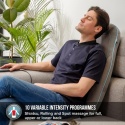 Mata Masująca HoMedics Gel Shiatsu – Nakładka na Fotel | Masaż Pleców i Ramion | Podgrzewanie | 10 Programów