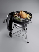 Grill Węglowy Weber Compact Kettle – Ø 57 cm | Czarny | Emaliowany | Ruszt Chromowany