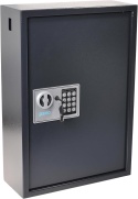 Sejf Szafka na 100 Kluczy PAVO – Zamek Elektroniczny | Szyfr + Klucze | Stalowa | 60x41 cm | 100 Breloków
