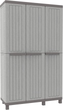 Szafa Gospodarcza Terry C-Wood 102A – 3 Drzwi | Wygląd Drewna | Wysoka Komora | 102x170 cm