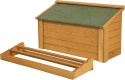 Gniazdo Niesnośne Kerbl Hobbyfarming – Dobudówka do Kurnika | 85x37x48 cm | Drewniane | Legenest
