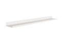 Metalowa Półka na Obrazy Miluka – Biała | 110 cm | Styl Skandynawski | Żelazna | Slim Design