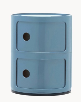 Stolik Pomocniczy Componibili Kartell Style – Szafka Modułowa 2 Elementy | Ø32 cm