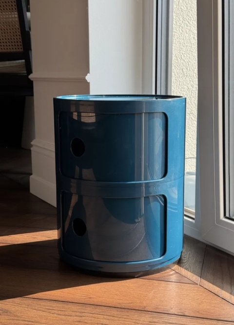 Stolik Pomocniczy Componibili Kartell Style – Szafka Modułowa 2 Elementy | Ø32 cm