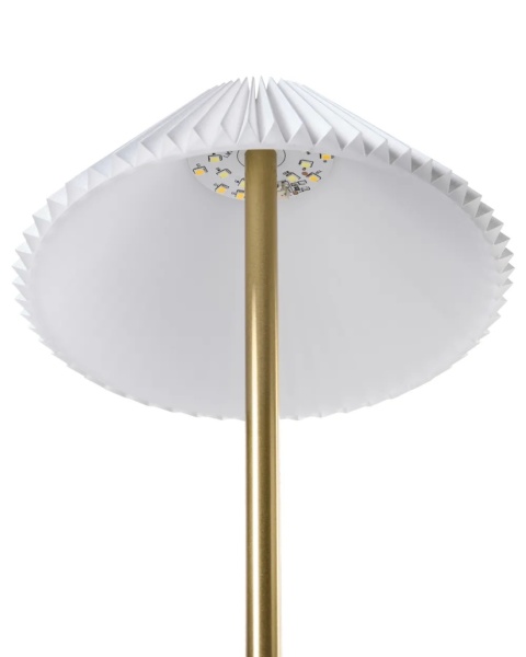 Zestaw 2 bezprzewodowych lamp stołowych LED RUBA Ze ściemniaczem Metal Złoty